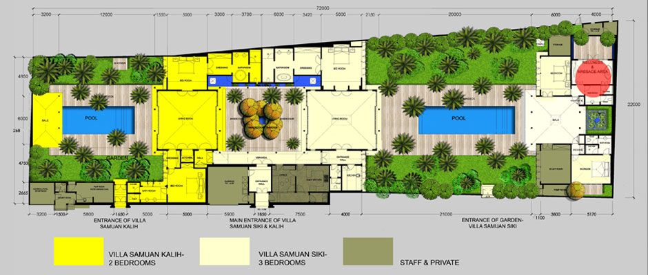 floorplan villa samuan