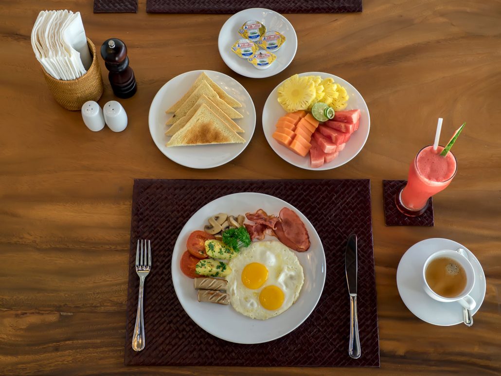 Breakfast table - Villa Tjitrap