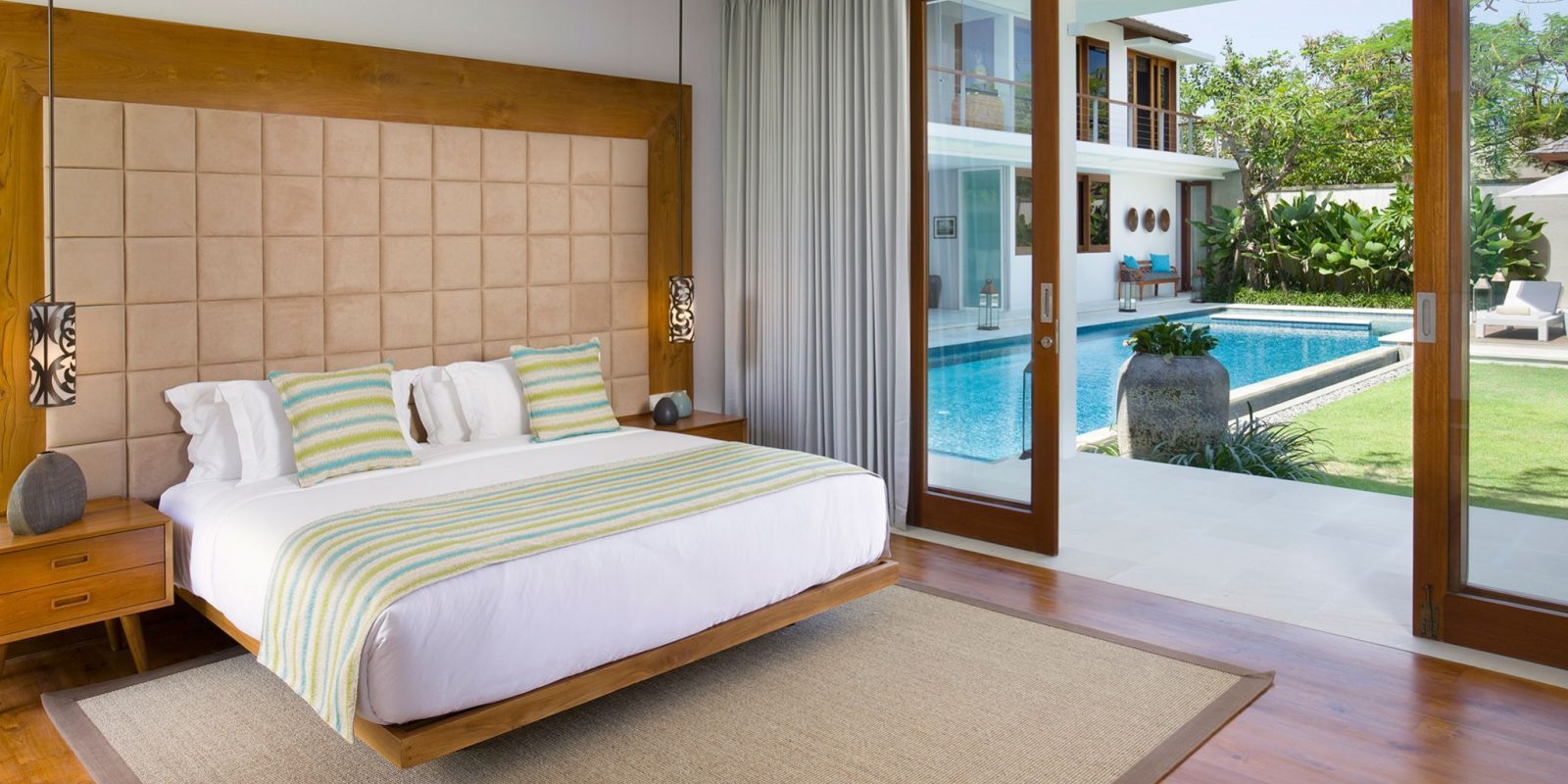 Luxury villa seminyak villa cendrawasih guest bedroom