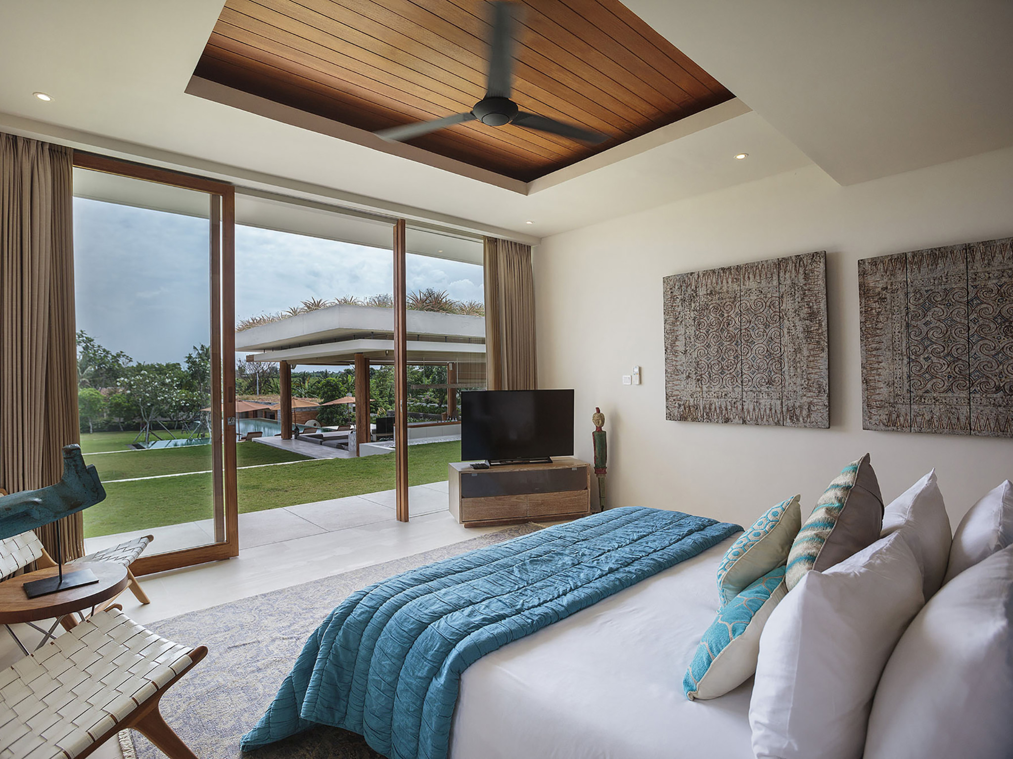 The Iman Villa - Canggu Bali - Bedroom view